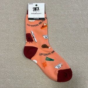 Paper Source Sock It To Me Thanksgiving Leftovers Themed US Women’s Size 5-10